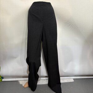 Lafayette 148 NY 14 Gray Wool Blend Dress Slacks Pants Trousers